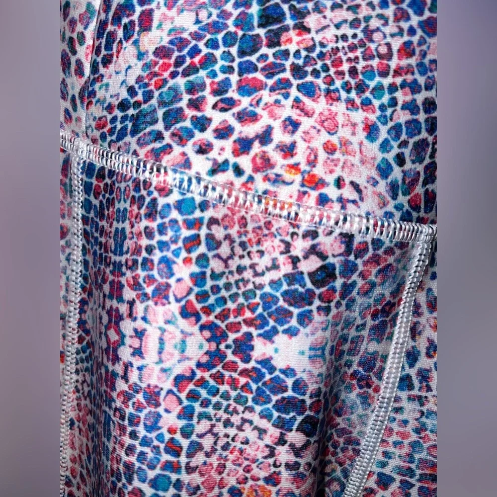 Calia By Carrie Underwood Mosaic Print Leggings - Picture 5 of 8